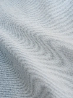Light Blue Regular Length Relaxed Denim Shorts (3-16yrs)