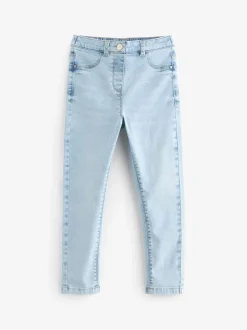 Light Blue Regular Length Stretch Jeggings (3-16yrs)
