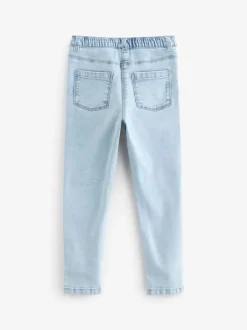 Light Blue Regular Length Stretch Jeggings (3-16yrs)