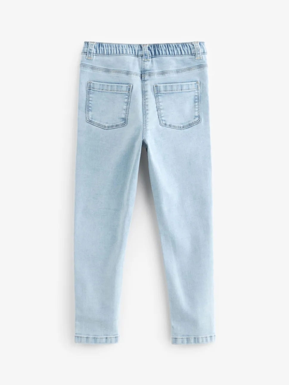 Light Blue Regular Length Stretch Jeggings (3-16yrs)