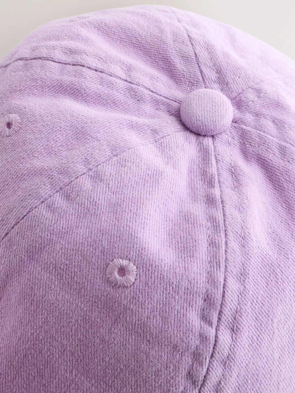 Lilac Purple Baseball 100% Cotton Cap (1-16yrs)