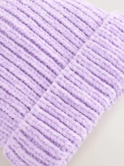 Lilac Purple 3D Ear Beanie (3mths-10yrs)