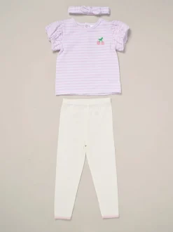 Lily & Jack Printed Top and Leggings Set