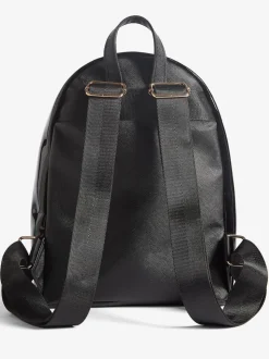Lipsy Black Bow Detail School Backpack