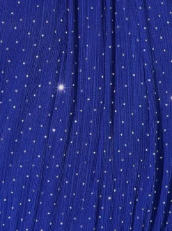Lipsy Cobalt Blue Sparkle Halter Party Jumpsuit (5-16yrs)