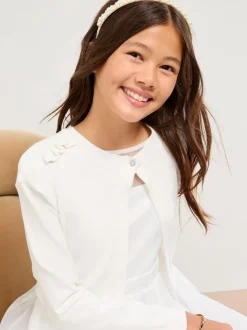 Lipsy Ivory Occasion Bolero Cardigan (5-16yrs)