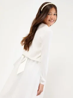 Lipsy Ivory Occasion Bolero Cardigan (5-16yrs)