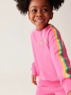 Little Bird by Jools Oliver Pink Sweatshirt and Joggers Set