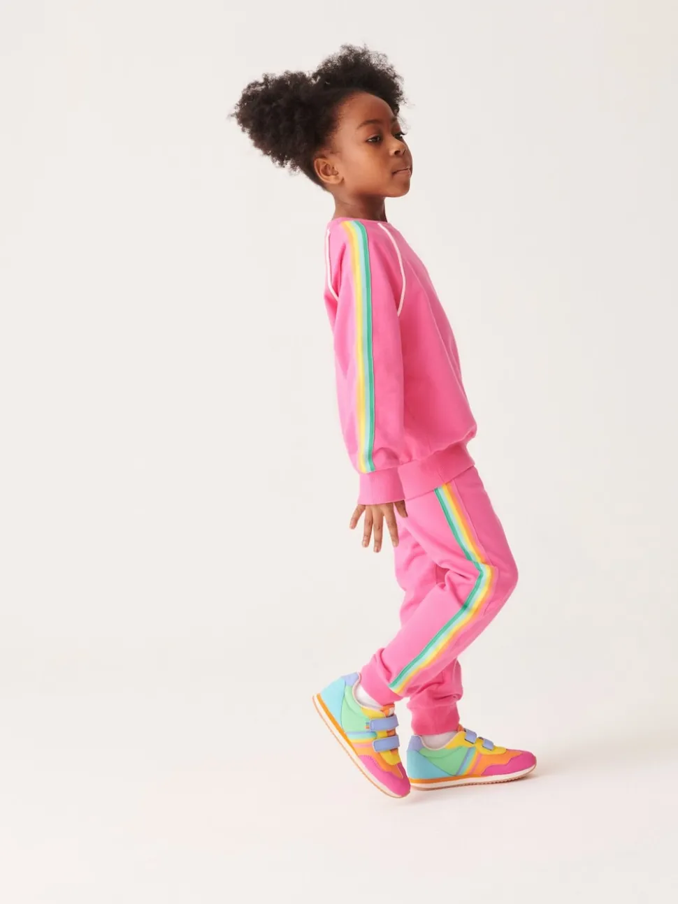 Little Bird by Jools Oliver Pink Sweatshirt and Joggers Set