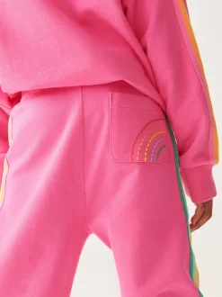 Little Bird by Jools Oliver Pink Sweatshirt and Joggers Set