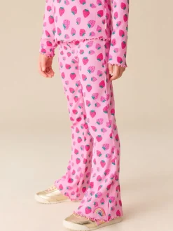 Little Bird by Jools Oliver Fruity Ribbed Jersey Kickflare Leggings 3 Pack