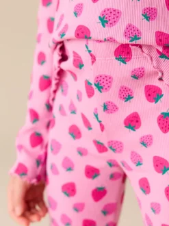 Little Bird by Jools Oliver Fruity Ribbed Jersey Kickflare Leggings 3 Pack