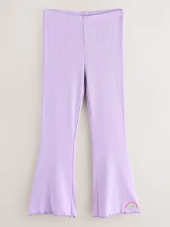 Little Bird by Jools Oliver Fruity Ribbed Jersey Kickflare Leggings 3 Pack