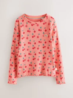 Little Bird by Jools Oliver Fruity Ribbed Jersey Tops 3 Pack