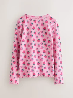 Little Bird by Jools Oliver Fruity Ribbed Jersey Tops 3 Pack