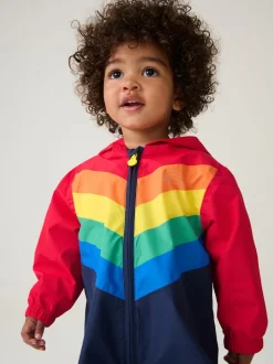 Little Bird by Jools Oliver Multi Rainbow Waterproof Puddlesuit