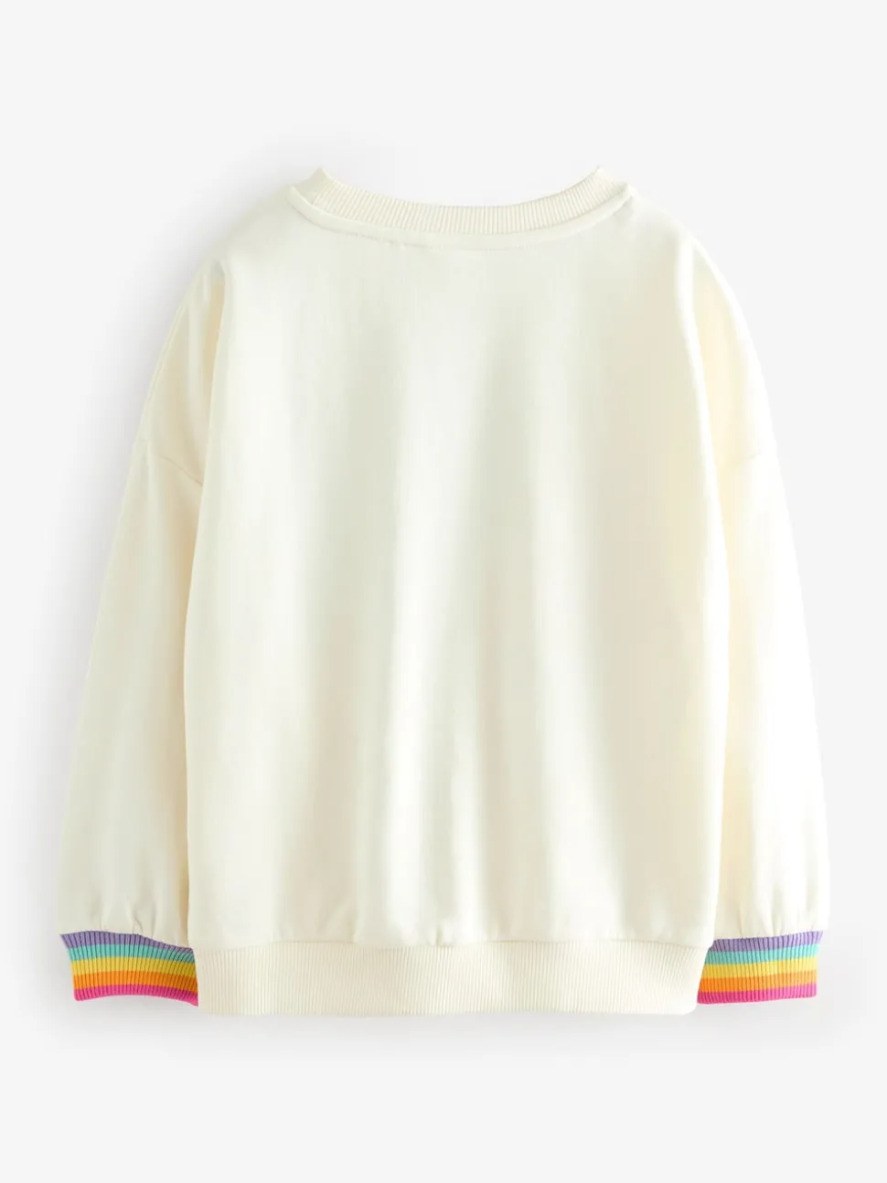 Little Bird by Jools Oliver Multi Rainbow Love Sweatshirt