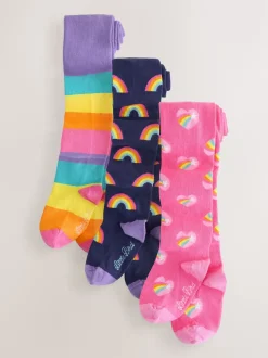 Little Bird by Jools Oliver Multi Tights 3 Pack