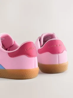 Little Bird by Jools Oliver Multi Older Gum Sole Trainers with Rainbow Stripe