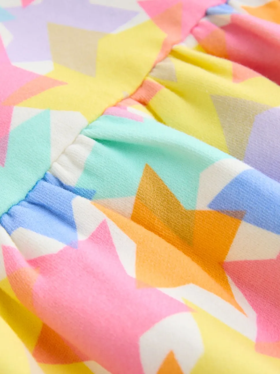 Little Bird by Jools Oliver Pastel Rainbow Star Skater Sweat Dress