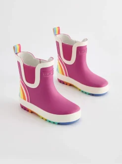 Little Bird by Jools Oliver Pink Little Bird by Jools Oliver Rainbow Welly Boots