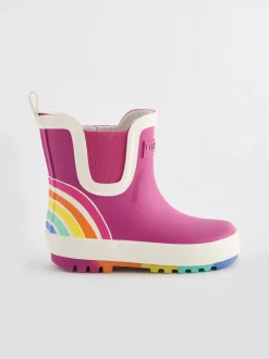 Little Bird by Jools Oliver Pink Little Bird by Jools Oliver Rainbow Welly Boots