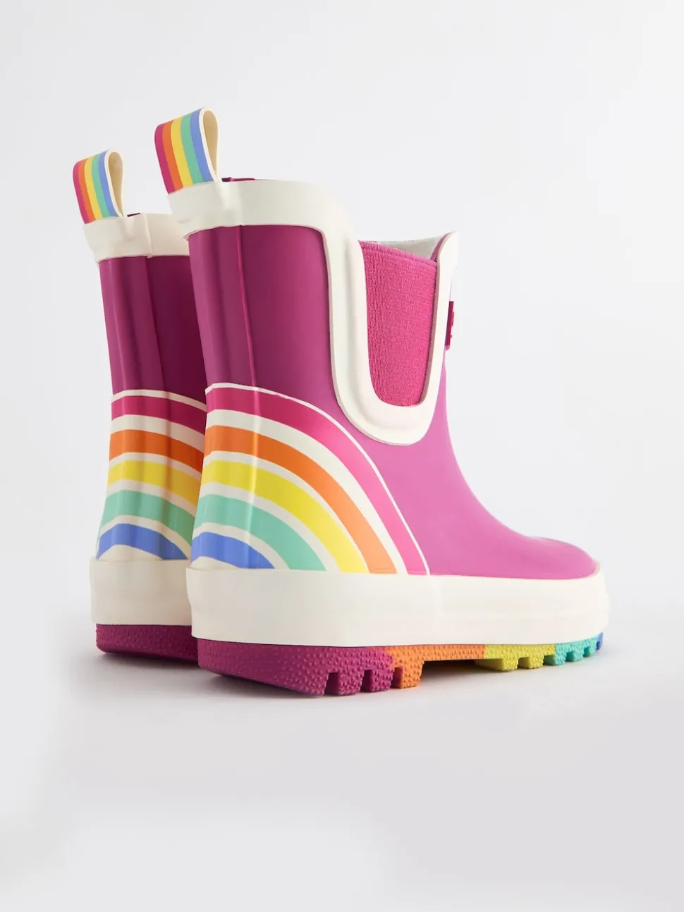 Little Bird by Jools Oliver Pink Little Bird by Jools Oliver Rainbow Welly Boots