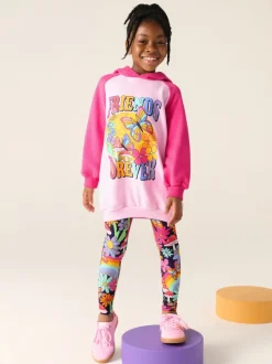 Little Bird by Jools Oliver Pink 2 Piece Hoodie and Leggings Friendship Set