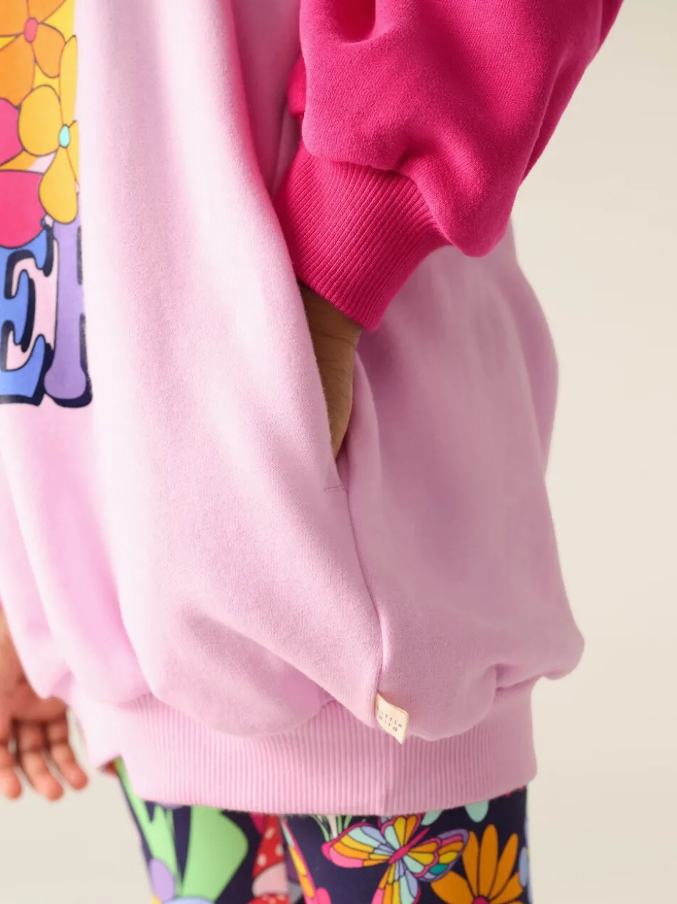 Little Bird by Jools Oliver Pink 2 Piece Hoodie and Leggings Friendship Set