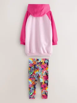 Little Bird by Jools Oliver Pink 2 Piece Hoodie and Leggings Friendship Set