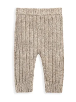 Mamas & Papas Brown Me and You Bear Cardigan & Leggings Knit Set