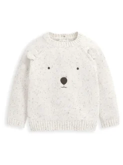 Mamas & Papas Brown 2 Piece 100% Cotton Bear Knit Set