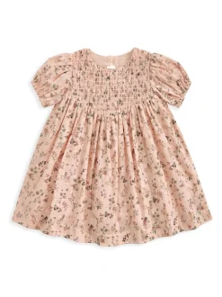 Mamas & Papas Pink Ditsy Floral Dress