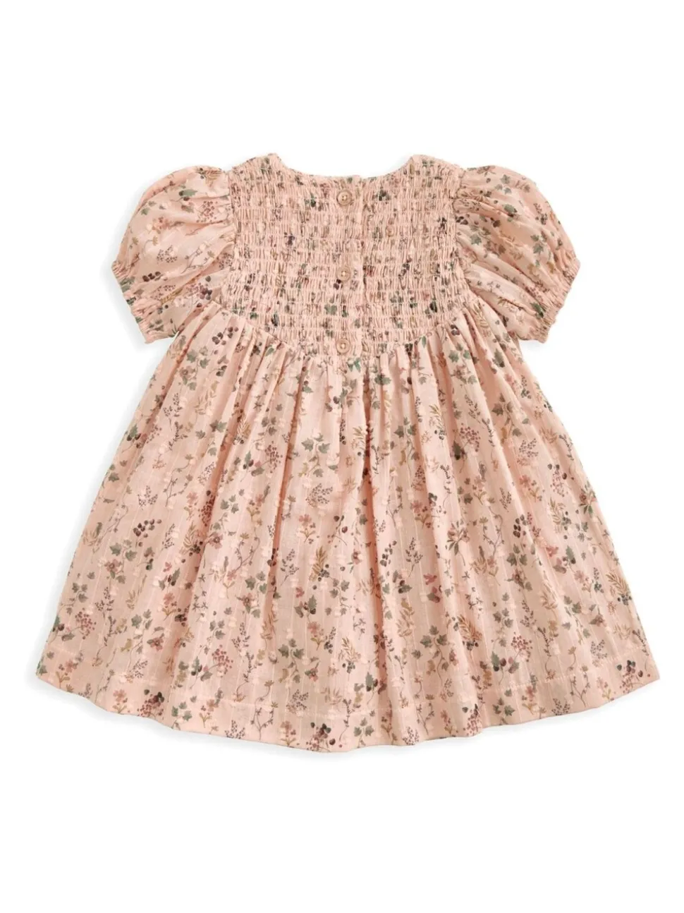 Mamas & Papas Pink Ditsy Floral Dress