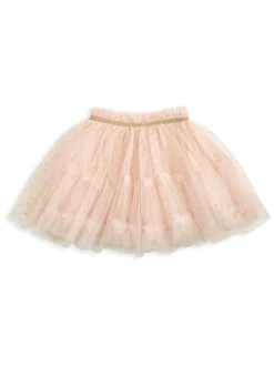 Mamas & Papas Pink Sparkle Mesh Tutu Skirt with Metallic Waistband