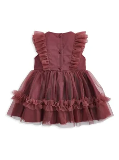 Mamas & Papas Pink Tulle Frill Dress