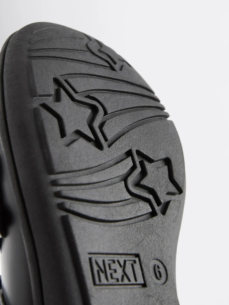 Matt Black Wide Fit (G) School Junior Butterfly Mary Jane Shoes