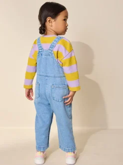 Mid Blue Denim Dungarees (3mths-7yrs)