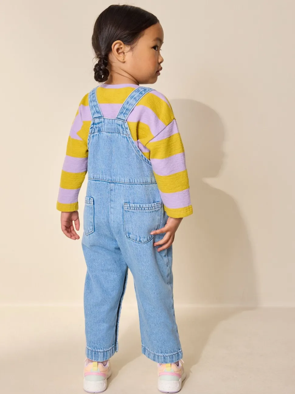 Mid Blue Denim Dungarees (3mths-7yrs)