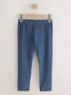 Mid Blue Denim Leggings (3-16yrs)