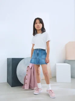 Mid Blue Denim Skirt (3-16yrs)