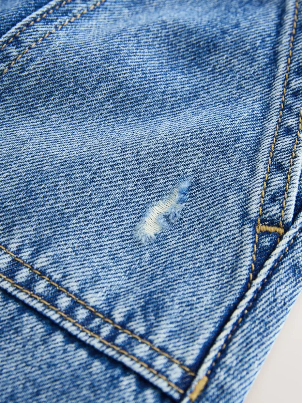 Mid Blue Denim Skirt (3-16yrs)