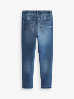 Mid Blue Long Length Stretch Jeggings (3-16yrs)
