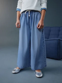 Mid Blue Pullon Barrel Jeans (3-16yrs)