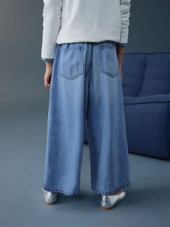 Mid Blue Pullon Barrel Jeans (3-16yrs)