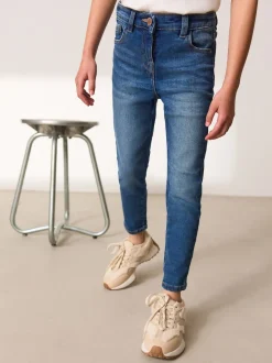 Mid Blue Regular Fit Skinny Jeans (3-16yrs)