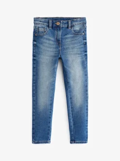 Mid Blue Regular Fit Skinny Jeans (3-16yrs)