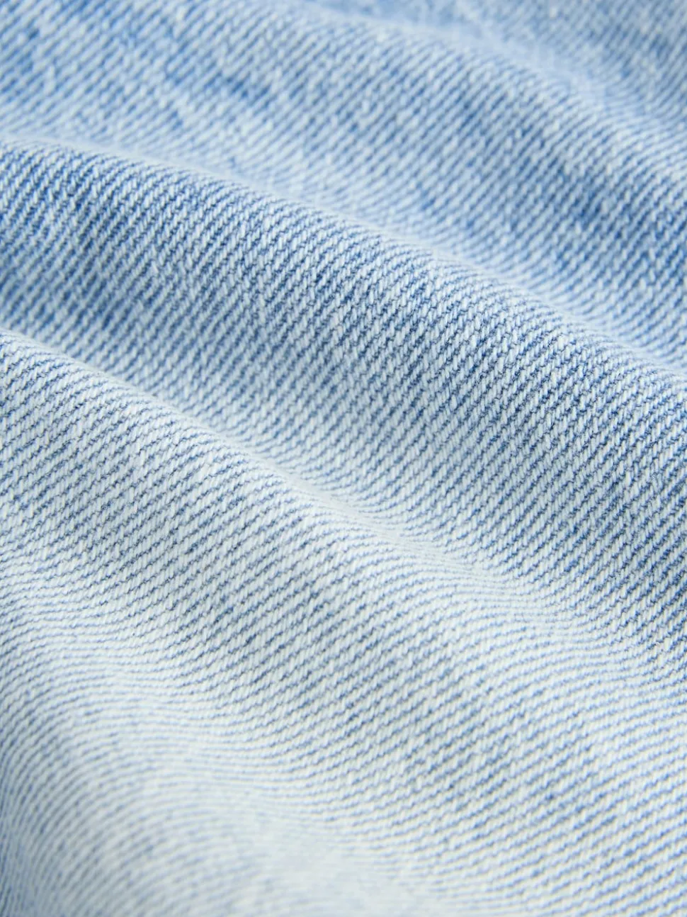 Mid Blue Regular Length Frayed Edge Denim Shorts (3-16yrs)
