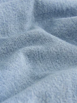 Mid Blue Regular Length Relaxed Denim Shorts (3-16yrs)