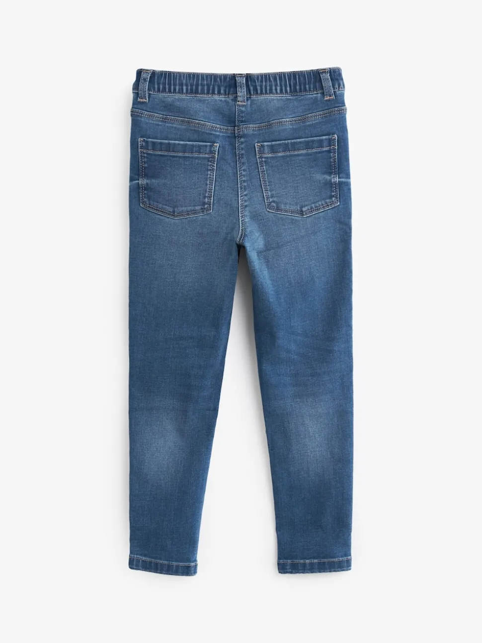 Mid Blue Regular Length Stretch Jeggings (3-16yrs)